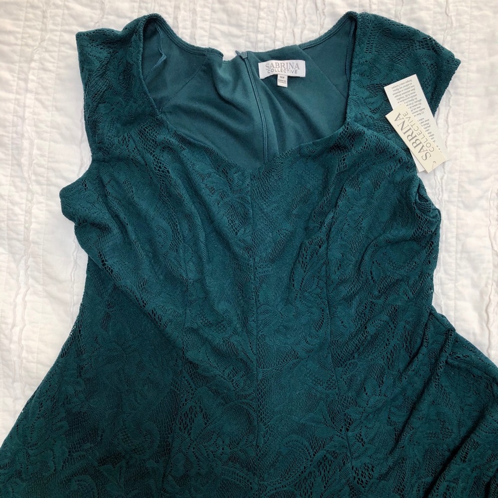 Green Lace Dress